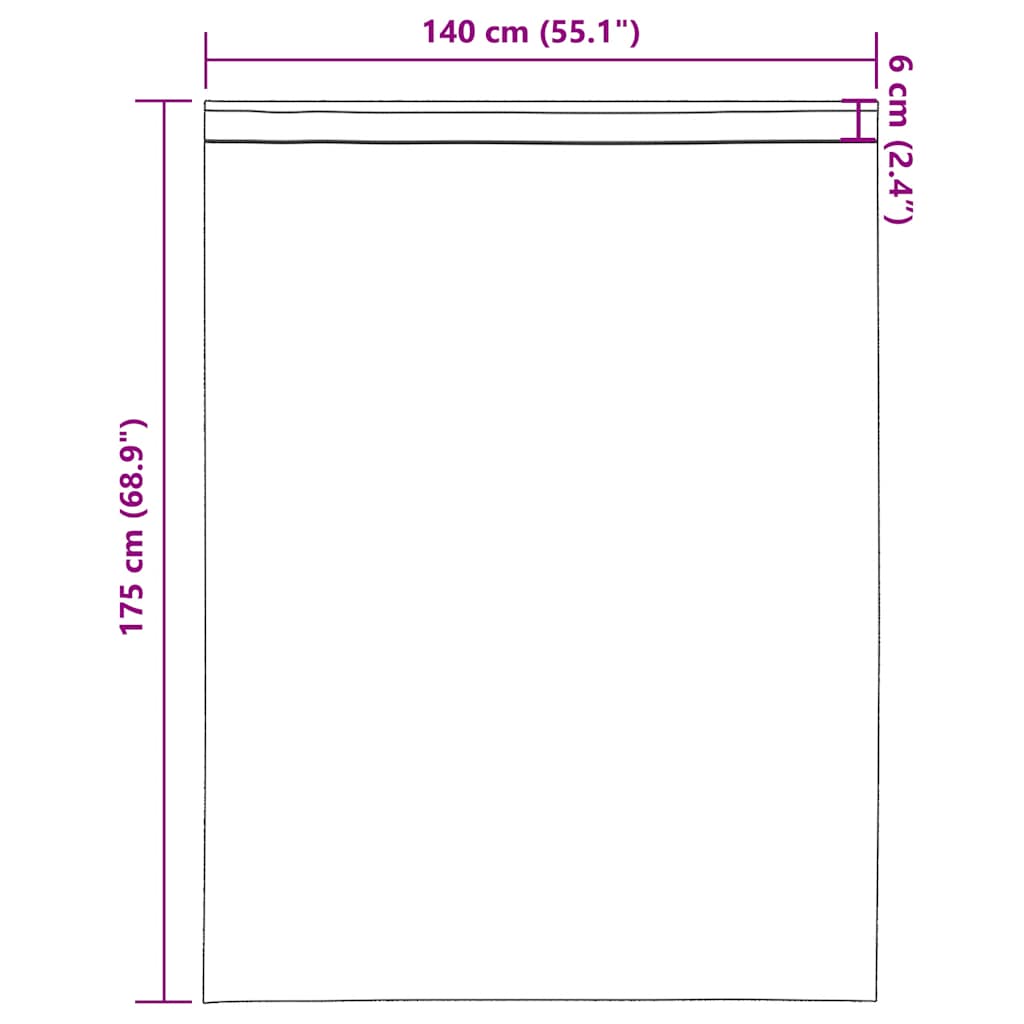 Voile Curtains with Rod Pockets 2 pcs Brown