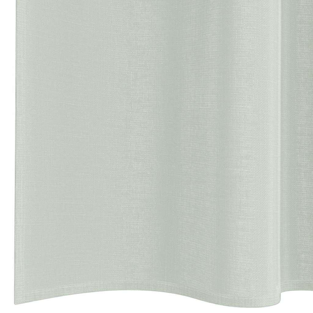 Voile Curtains with Loops 2 pcs Light Grey 140x260 cm