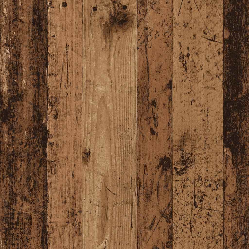 Bedside Table Old Wood 46.5x29x61 cm Engineered Wood