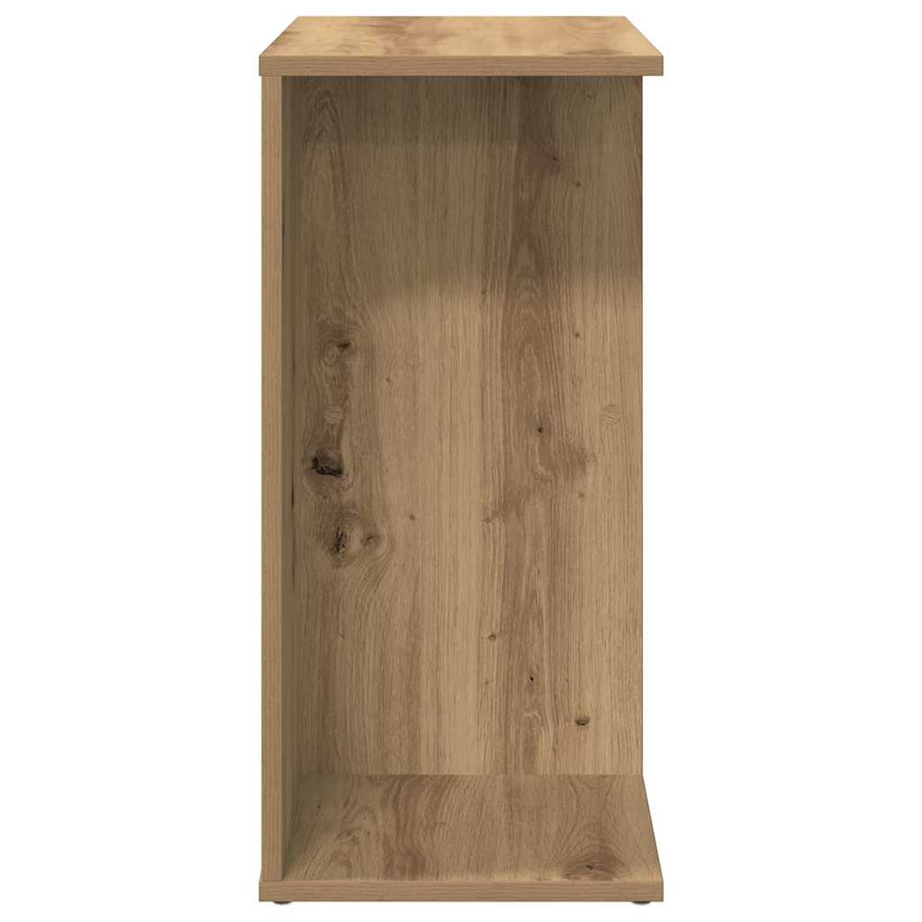 Bedside Table Artisan Oak 46.5x29x61 cm Engineered Wood