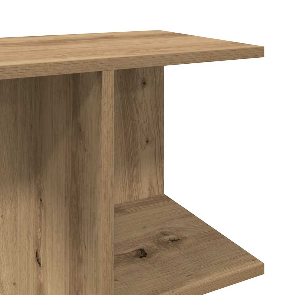 Bedside Table Artisan Oak 46.5x29x61 cm Engineered Wood