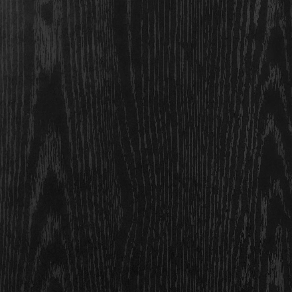 Bathroom Sink Cabinet Black Oak 80x38.5x48 cm Engineered Wood
