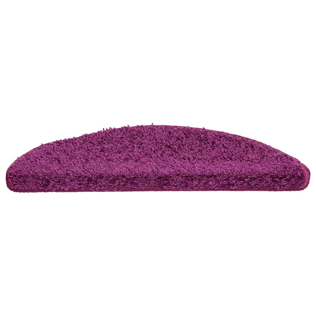 Stair Mats 20 pcs Violet 56x17x3 cm