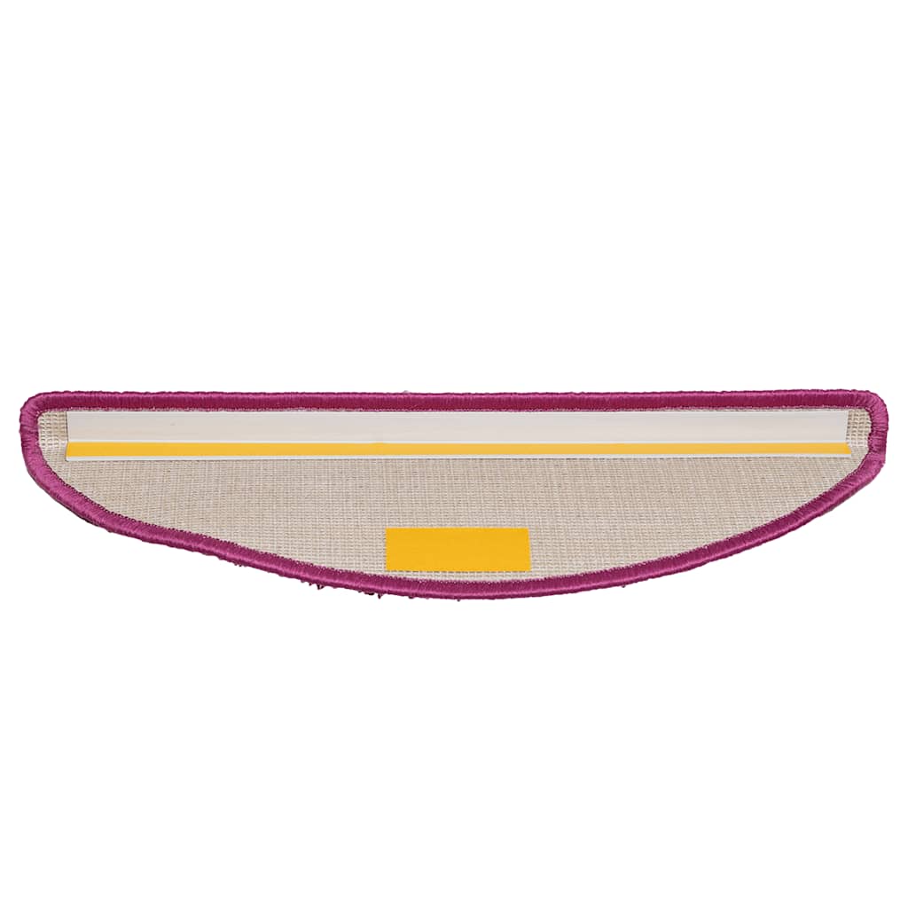 Stair Mats 20 pcs Violet 56x17x3 cm