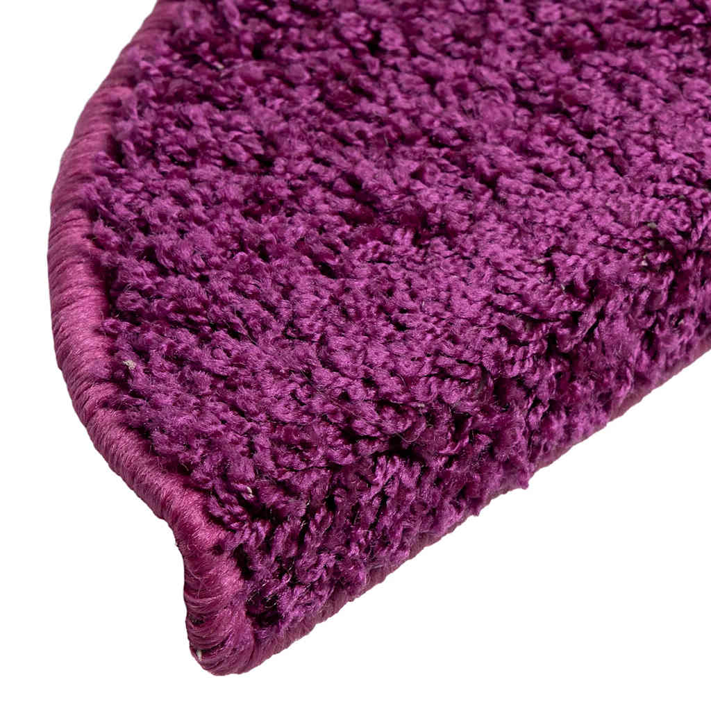 Stair Mats 20 pcs Violet 56x17x3 cm